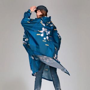 Poncho pioggia - Japanese blossom