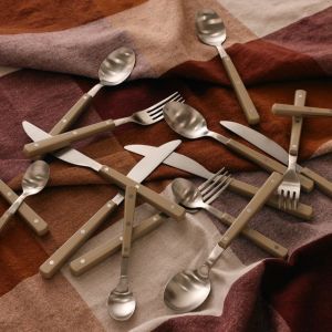 SET POSATE 70S OLIVE – 16 PEZZI