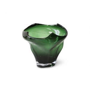 VASO SCULTOREO FOLDED – SMERALDO