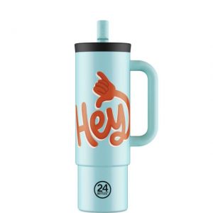 Straw Cup 800 Hey! Blue