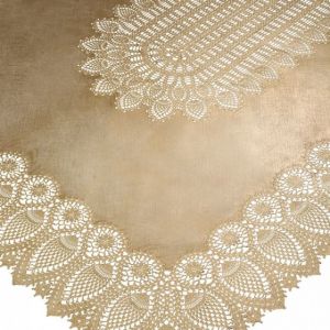 TOVAGLIA PIZZO Oro 150 x 264 cm