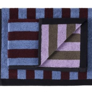 Set da 2 salviette ospiti Charly MIRTILLO