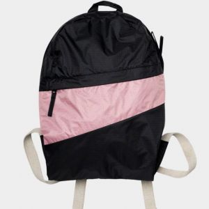 Black & Pink Panther MEDIUM The New Foldable Backpack