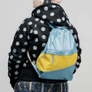 The New Foldable Backpack Ocean & Sunflower Medium