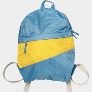 The New Foldable Backpack Ocean & Sunflower Medium
