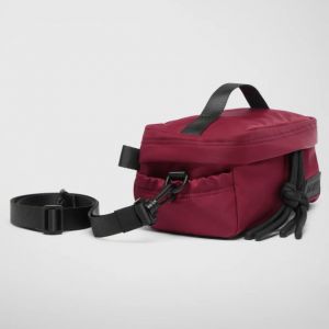 BEAUTY BAG NYLON MELANZANA