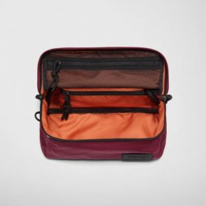 BEAUTY BAG NYLON MELANZANA