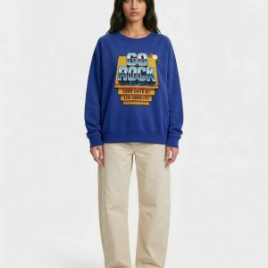 Crop sweatshirt, GO ROCK