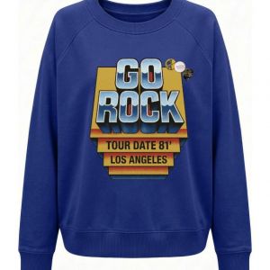 Crop sweatshirt, GO ROCK