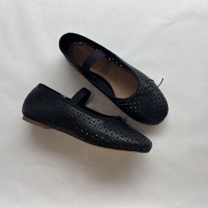 BALLERINE- suola in cuoio traforate