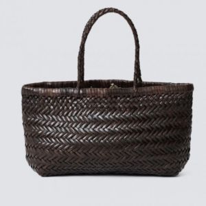 MINI FLAT GORA DARK BROWN
