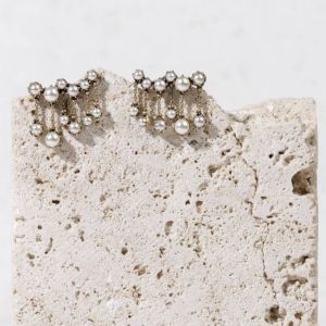 ORECCHINI VOIL- perla