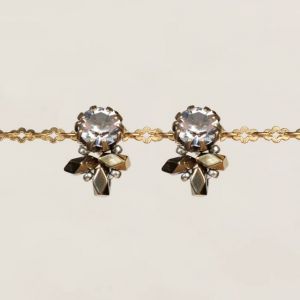 ORECCHINI MERLETTO- cristallo