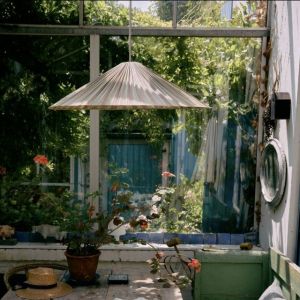 LAMPADA PLISSE VERDURA