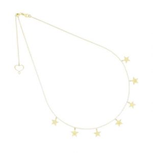 GIROCOLLO con STELLE PENDENTI