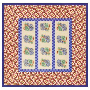 POSITANO 180x180 RED TILES