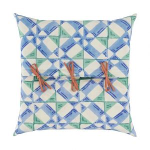 Federa in cotone 45x45 Positano Red Tiles