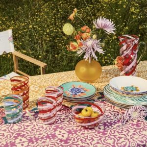 TOVAGLIA 140x240 dam dam lilac gold