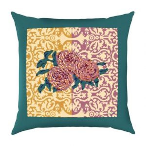 Federa cotone 45x45 dam dam lilac gold