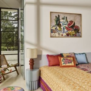 Federe in organza 35x50    LILAC - GERANIUM