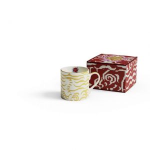 MUG porcellana- Indiana tiger gold