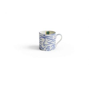 MUG porcellana- Indiana tiger pervinch
