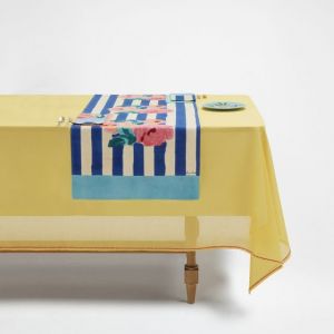 Runner Nizam stripes blue