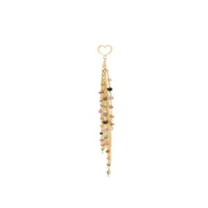 ORECCHINO EARCUFF IN CHAINS E PIETRE