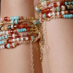 BRACCIALE MADRETERRA TUBUNI BROWN