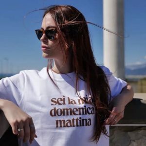 SEI LA MIA DOMENICA MATTINA T-SHIRT