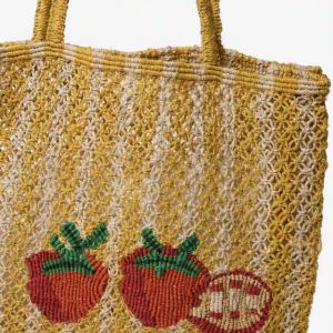 Borsa pomodori stripes