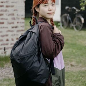 The New Foldable Backpack BLACK and black Large