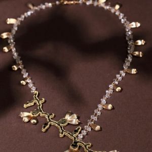 COLLANA LILLÁ ORO