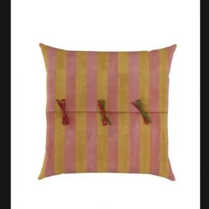 Federa cotone 60x60 NIZAM cream-pink