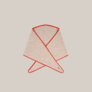 SCIARPA Elly n218- beige and orange