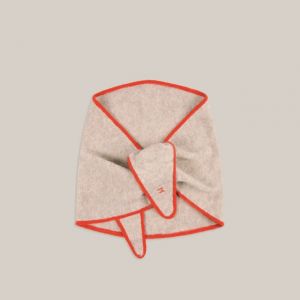 SCIARPA Elly n218- beige and orange
