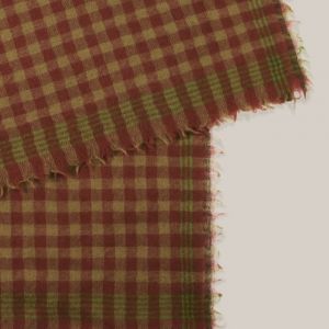 SCIARPA vichy n693- brown