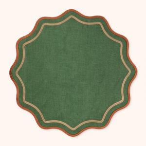 AMERICANE SMERLO TONDE- set da due verde