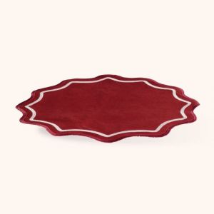 AMERICANE SMERLO TONDE- set da due rosso