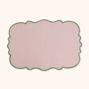 AMERICANE SMERLO RETTANGOLARI-set da due rosa