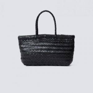 MINI FLAT GORA BASKET- black