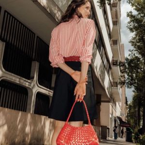 BORSA ROSANNA-poppy red