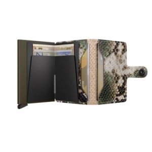 Miniwallet serpent green
