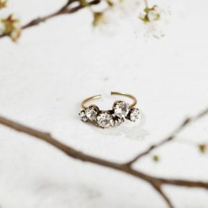 ANELLO SETA-cristallo