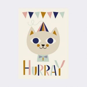 Ferm Living POSTER A3 Mr Cat