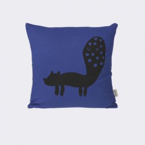 Ferm Living CUSCINO FOX Blue 30 x 30 cm