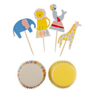 Meri Meri KIT PER CUPCAKE SILLY CIRCUS