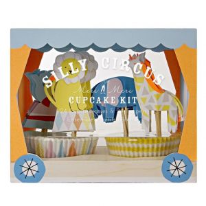 Meri Meri KIT PER CUPCAKE SILLY CIRCUS